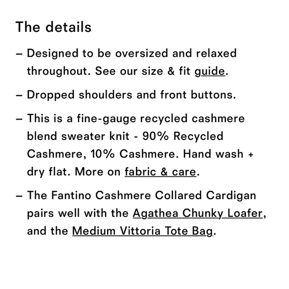 Reformation Fantino Cardigan - Picture 4 of 6